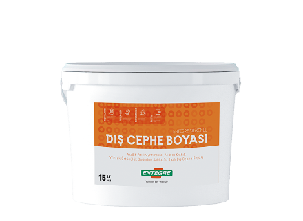 Resim ENTEGRE SİLİKONLU DIŞ CEPHE BOYASI 15 KG