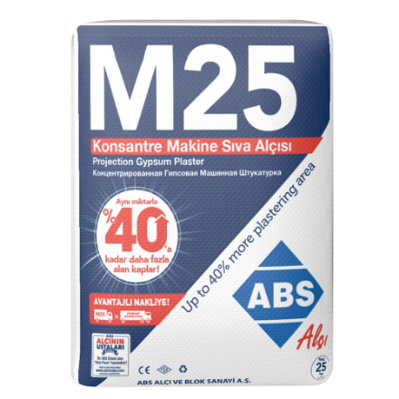 Resim ABS M25 KONSANTRE MAKİNE SIVA ALÇISI